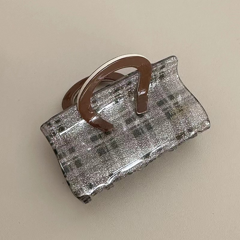 French High-end Hairpin Ins Internet Celebrity Sweet Temperament Bag Acetic Acid Claw Clip