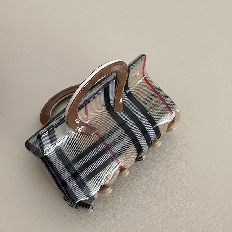 French High-end Hairpin Ins Internet Celebrity Sweet Temperament Bag Acetic Acid Claw Clip