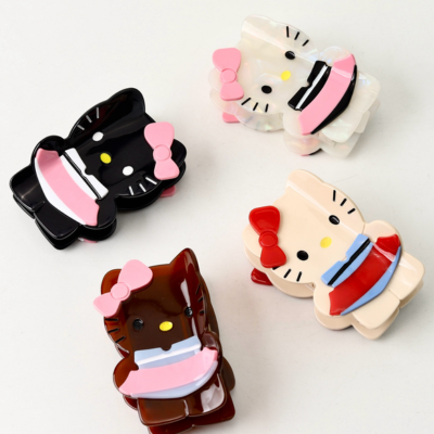 Cute Cartoon Hair Clips, Acetic Acid Claw Clips, High-End Jewelry, Hair Accessories, Shark Clips