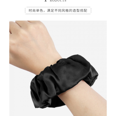 BM silk hair tie, 19 momme, 5cm, scrunchie, gift box.