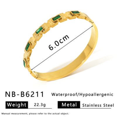18k Gold-Plated Stainless Steel Bracelet1