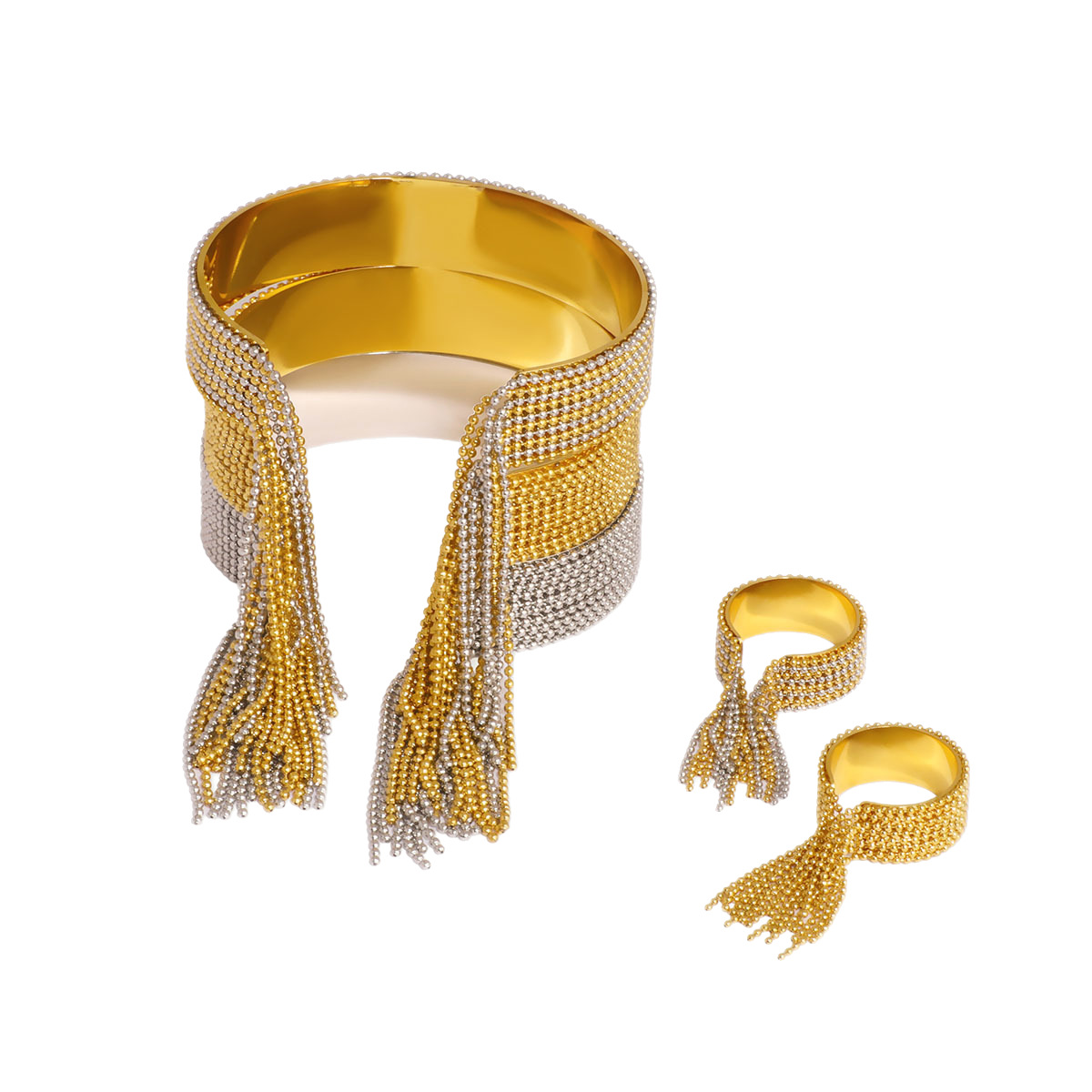 18k Gold-Plated Stainless Steel Bracelet4