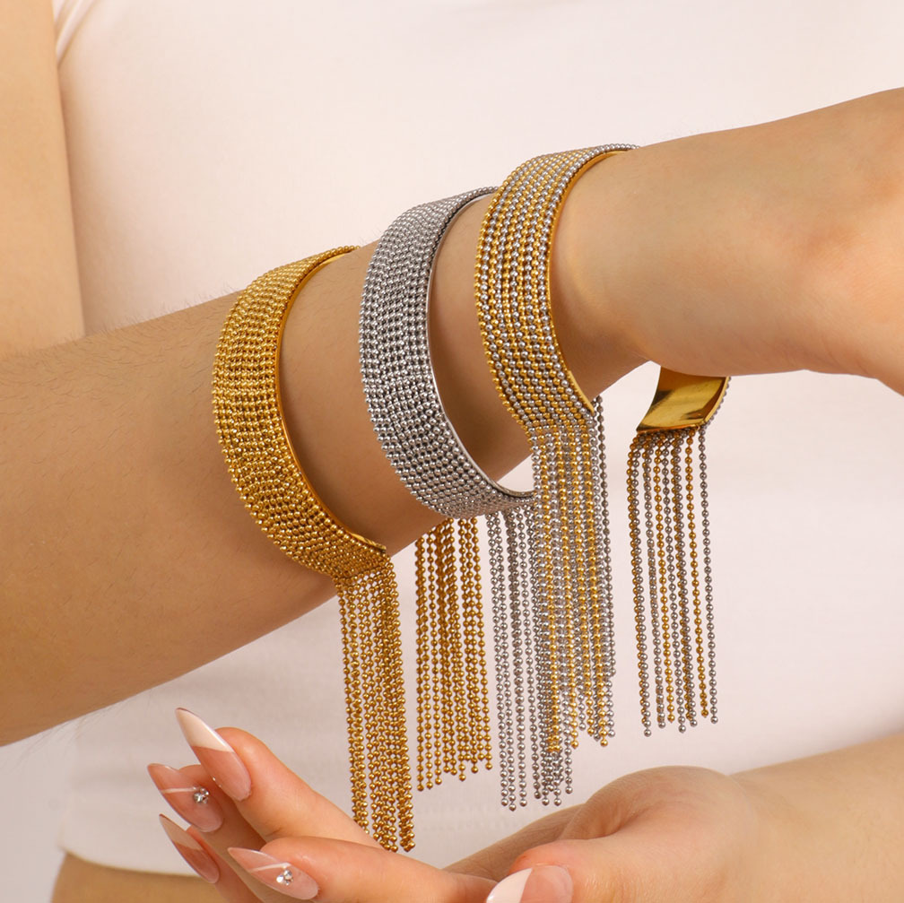 18k Gold-Plated Stainless Steel Bracelet4
