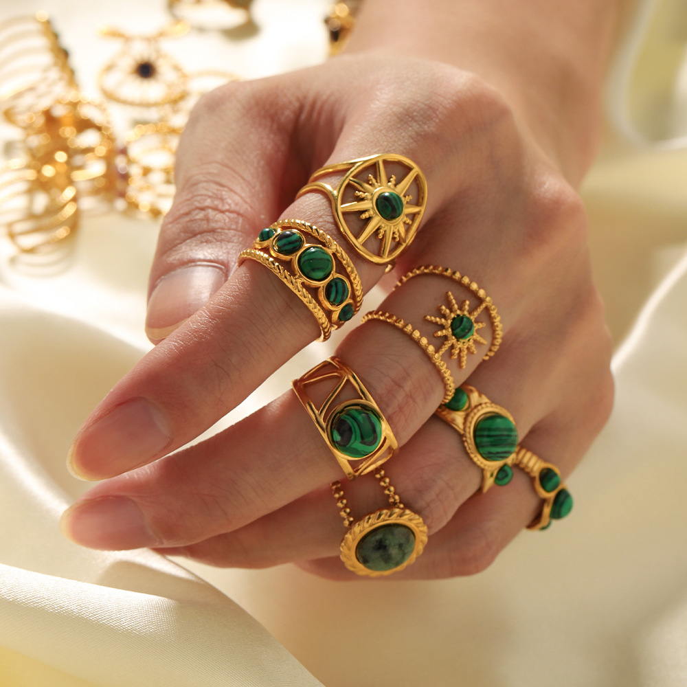 18k Gold-Plated Stainless Steel Ring3