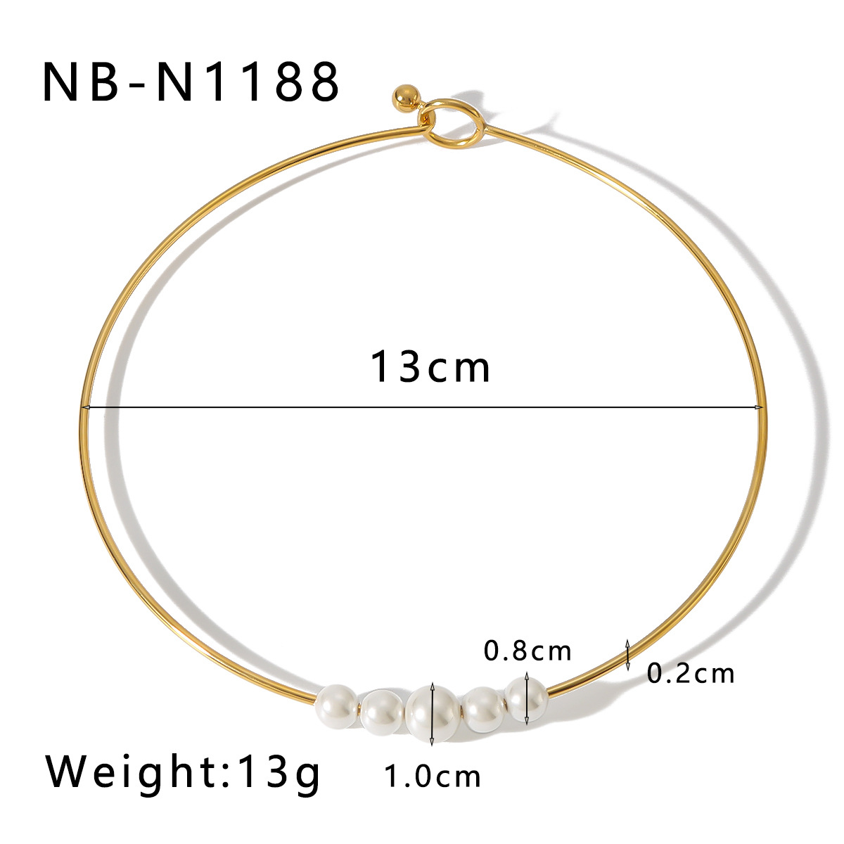 18k Gold-Plated Stainless Steel Necklace3