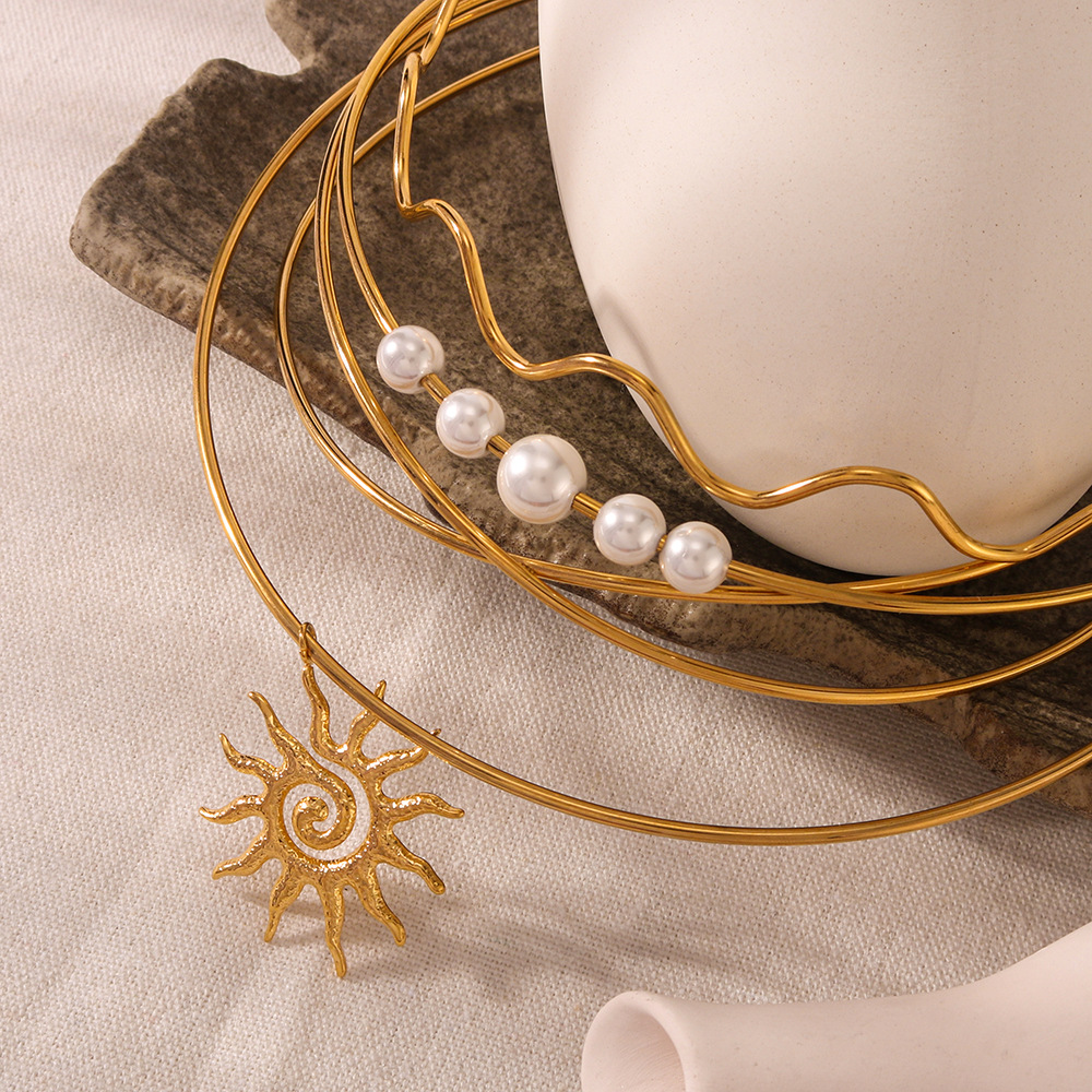 18k Gold-Plated Stainless Steel Necklace3